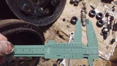 Цилиндр задних барабанов в разборе