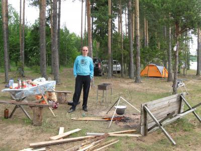 Лагерь строится